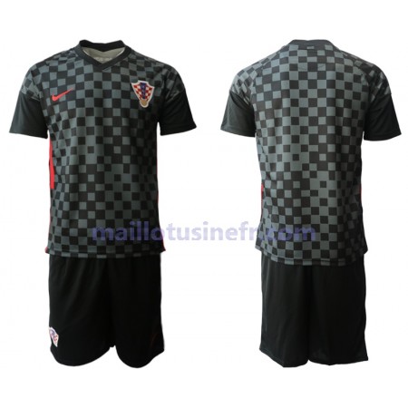 Maillot de Foot Croatie Extérieur UEFA EURO 2020 - Enfant